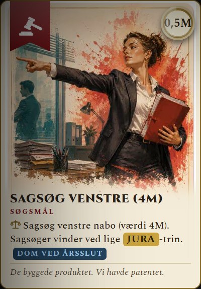 Sagsøg venstre